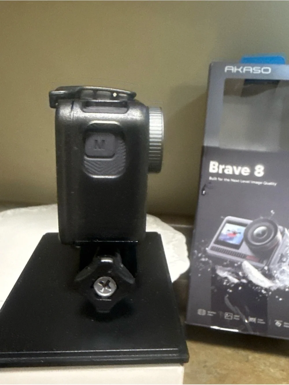 Brave 8 action camera 48mp super smooth image stabilizer 4k